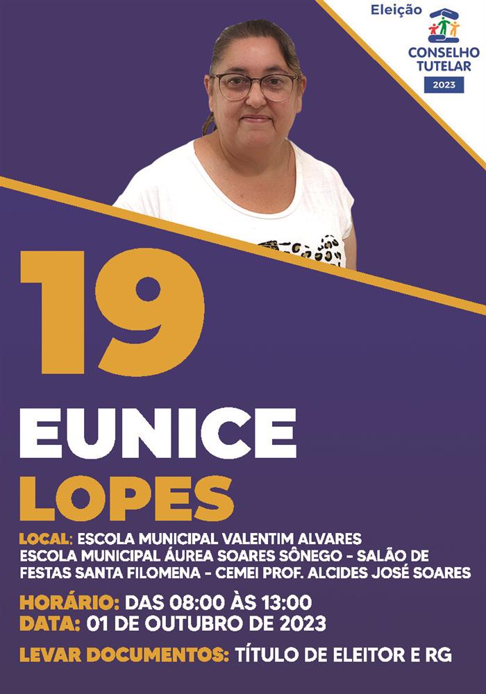 19 - EUNICE LOPES